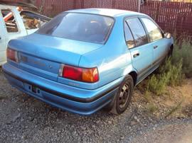 1994 TOYOTA TERCEL DX , AUTOMATIC TRANSMISSION, COLOR BLUE, STK# Z10113