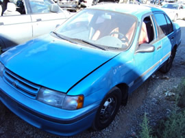 1994 TOYOTA TERCEL DX , AUTOMATIC TRANSMISSION, COLOR BLUE, STK# Z10113