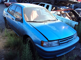 1994 TOYOTA TERCEL DX , AUTOMATIC TRANSMISSION, COLOR BLUE, STK# Z10113