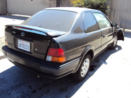 1997 TOYOTA TERCEL, 4CYL ENGINE, 3SP AUTOMATIC TRANSMISSION, COLOR BLACK, STK#Z10117