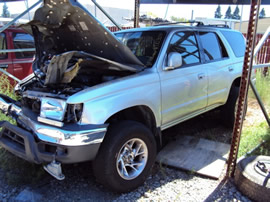 2001 TOYOTA 4RUNNER, AUTOMATIC TRANSMISSION, COLOR SILVER, STK-T10309