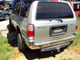 2001 TOYOTA 4RUNNER, AUTOMATIC TRANSMISSION, COLOR SILVER, STK-T10309
