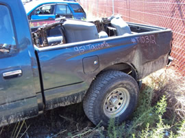 1995 TOYOTA TACOMA COLOR BLUE, STK-T10312