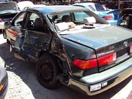 2000 TOYOTA CAMRY, 4CYL ENGINE, AUTOMATIC TRANSMISSION, COLOR GREEN , STK-Z10119