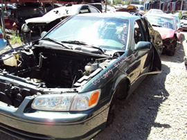 2000 TOYOTA CAMRY, 4CYL ENGINE, AUTOMATIC TRANSMISSION, COLOR GREEN , STK-Z10119