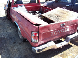 1990 TOYOTA TRUCK COLOR RED, STK# T10314