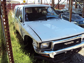 1991 TOYOTA 4 RUNNER COLOR WHITE, STK#T10315