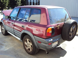 1997 TOYOTA RAV 4 4X4 AUTOMATIC TRANSMISSION, STK# Z10130