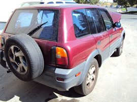 1997 TOYOTA RAV 4 4X4 AUTOMATIC TRANSMISSION, STK# Z10130