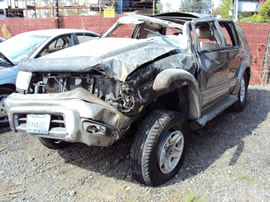 1994 TOYOTA 4 RUNNER LIMITED, V6, AUTOMATIC TRANSMISSION, STK # T10318 