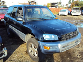 1998 TOYOTA RAV4 4X4, 4CYL, AUTOMATIC TRANSMISSION, STK # Z10140