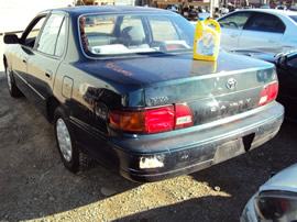 1995 TOYOTA CAMRY 4CYL, AUTOMATIC TRANSMISSION, COLOR GREEN, STK # Z10141