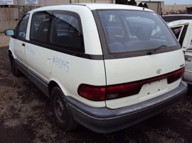 1991 TOYOTA PREVIA 2WD COLOR WHITE, STK # Z10145