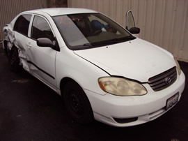 2003 TOYOTA COROLLA  , 4CYL,  AUTOMATIC TRANSMISSION  STK# Z10146