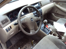 2003 TOYOTA COROLLA  , 4CYL,  AUTOMATIC TRANSMISSION  STK# Z10146