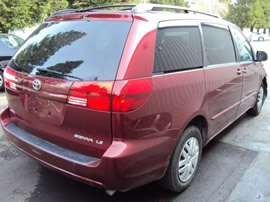 2005 TOYOTA SIENNA LE FULLY LOADED, V6, AUTOMATIC TRANSMISSION, STK# Z10149 