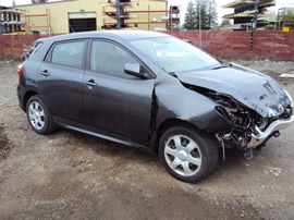 2009 TOYOTA MATRIX, 4CYL ENGINE, AUTOMATIC TRANSMISSION, STK # Z11163