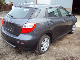 2009 TOYOTA MATRIX, 4CYL ENGINE, AUTOMATIC TRANSMISSION, STK # Z11163