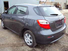 2009 TOYOTA MATRIX, 4CYL ENGINE, AUTOMATIC TRANSMISSION, STK # Z11163