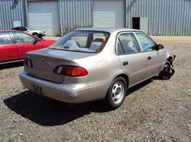 1999 TOYOTA COROLLA 4CYL 1.8L ENGINE, AUTOMATIC TRANSMISSION COLOR-SILVER  STK# Z11167 