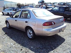 1999 TOYOTA COROLLA 4CYL 1.8L ENGINE, AUTOMATIC TRANSMISSION COLOR-SILVER  STK# Z11167 