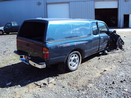 1997 TOYOTA TACOMA EXTRA CAB,  2WD, 2.4L ENGINE , AUTOMATIC TRANSMISSION, STK #  T11332
