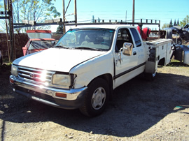 1996 TOYOTA T100 XTRA CAB,  2WD, 3.4L ENGINE, MANUAL TRANSMISSION, STK # T11333