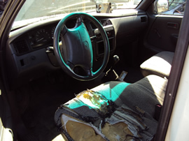 1996 TOYOTA T100 XTRA CAB,  2WD, 3.4L ENGINE, MANUAL TRANSMISSION, STK # T11333