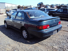 1996 TOYOTA CAMRY, 2.2L ENGINE, AUTOMATIC TRANSMISSION, COLOR GREEN, STK # Z11168