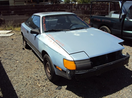 1987 TOYOTA CELICA, 2.0 L ENGINE, COLOR-BLUE , STK # Z11171