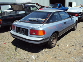 1987 TOYOTA CELICA, 2.0 L ENGINE, COLOR-BLUE , STK # Z11171