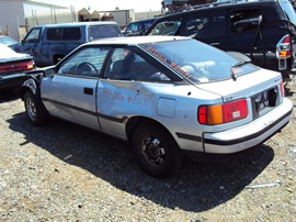 1987 TOYOTA CELICA, 2.0 L ENGINE, COLOR-BLUE , STK # Z11171