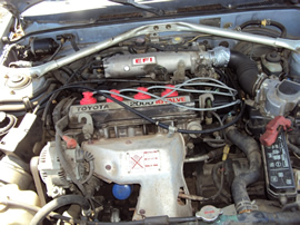 1987 TOYOTA CELICA, 2.0 L ENGINE, COLOR-BLUE , STK # Z11171