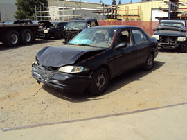 2000 TOYOTA COROLLA 1.8L ENGINE,AUTOMATIC TRANSMISSION, COLOR BLACK, STK # Z11173