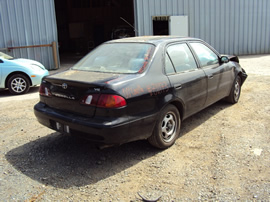2000 TOYOTA COROLLA 1.8L ENGINE,AUTOMATIC TRANSMISSION, COLOR BLACK, STK # Z11173