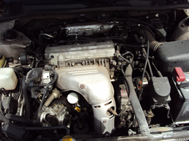 1998 TOYOTA CAMRY 2.2L ENGINE, AUTOMATIC TRANSMISSION, COLOR GOLD , STK # Z11174