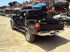2001 TOYOTA TACOMA 4 DOOR 3.4L AT 2WD COLOR BLACK STK# T11336