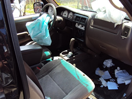 2001 TOYOTA TACOMA 4 DOOR 3.4L AT 2WD COLOR BLACK STK# T11336