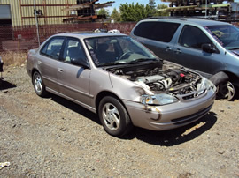 1999 TOYOTA COROLLA 1.8L ENGINE, AUTOMATIC TRANSMISSION,COLOR SILVER STK#Z11175