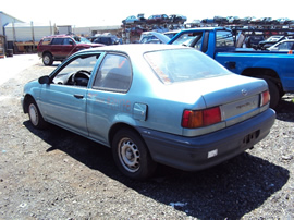 1994 TOYOTA TERCEL STNDRD MODEL ,2 DOOR 1.5L ENGINE, MANUAL TRANSMISSON 4 SPEED, COLOR GREEN, STK #Z11178