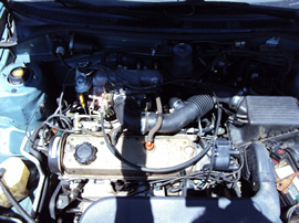 1994 TOYOTA TERCEL STNDRD MODEL ,2 DOOR 1.5L ENGINE, MANUAL TRANSMISSON 4 SPEED, COLOR GREEN, STK #Z11178