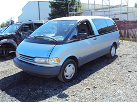 1993 TOYOTA PREVIA LE MODEL ALLTRAC ,2.4L AT AWD, COLOR BLUE, STK# Z11180