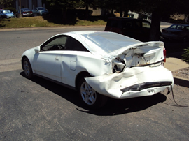 2001 TOYOTA CELICA GT COLOR,WHITE 1.8L, MANUAL TRANSMISSION 5 SPEED, STK# Z11186