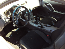 2001 TOYOTA CELICA GT COLOR,WHITE 1.8L, MANUAL TRANSMISSION 5 SPEED, STK# Z11186