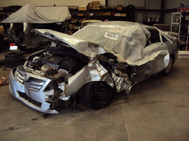 2010 TOYOTA CAMRY COLOR SILVER 2.5L AUTOMATIC TRANSMISSION, STK # Z11188