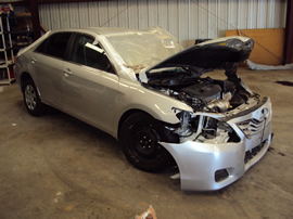 2010 TOYOTA CAMRY COLOR SILVER 2.5L AUTOMATIC TRANSMISSION, STK # Z11188