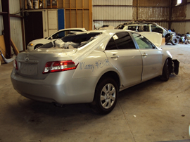 2010 TOYOTA CAMRY COLOR SILVER 2.5L AUTOMATIC TRANSMISSION, STK # Z11188