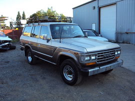 1989 TOYOTA LAND CRUISER 4WD, 4.0L, AT, COLOR TAN, STK# T11338