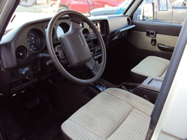1989 TOYOTA LAND CRUISER 4WD, 4.0L, AT, COLOR TAN, STK# T11338