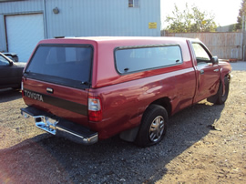 1993 TOYOTA T100 2WD ,3.0L, MT, COLOR RED, STK# T11339